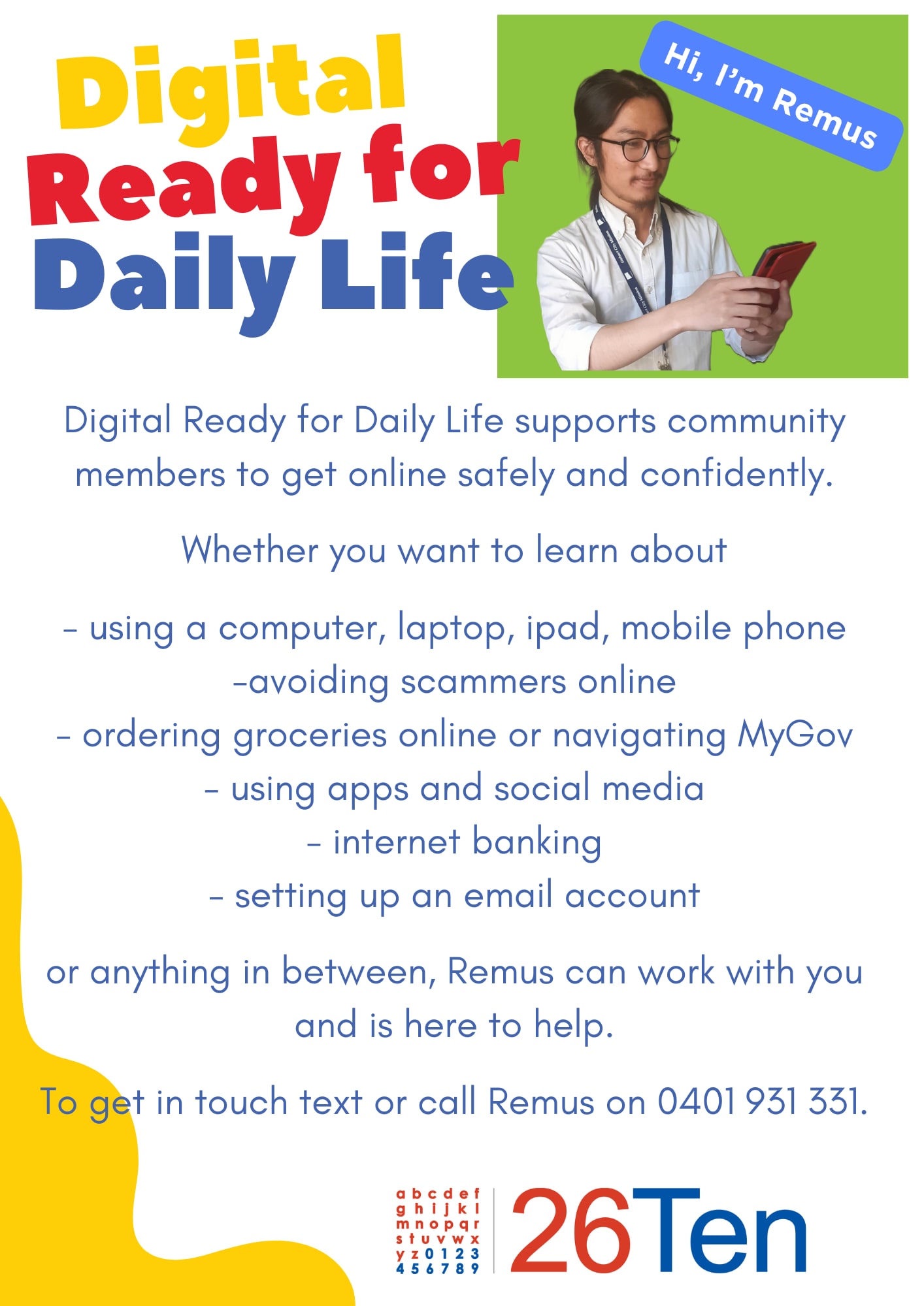 Digital Ready For Daily Life Poster